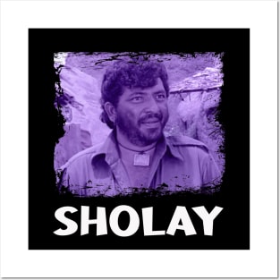 Gabbar's Reign of Terror in Sholays Posters and Art